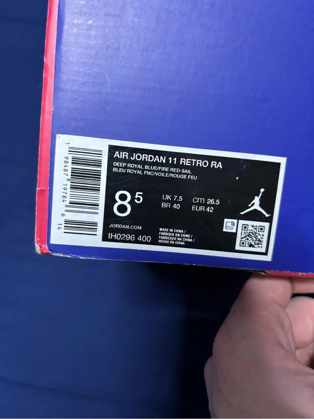 Jordan 11 Retro Rare Air 2025 Size 8.5